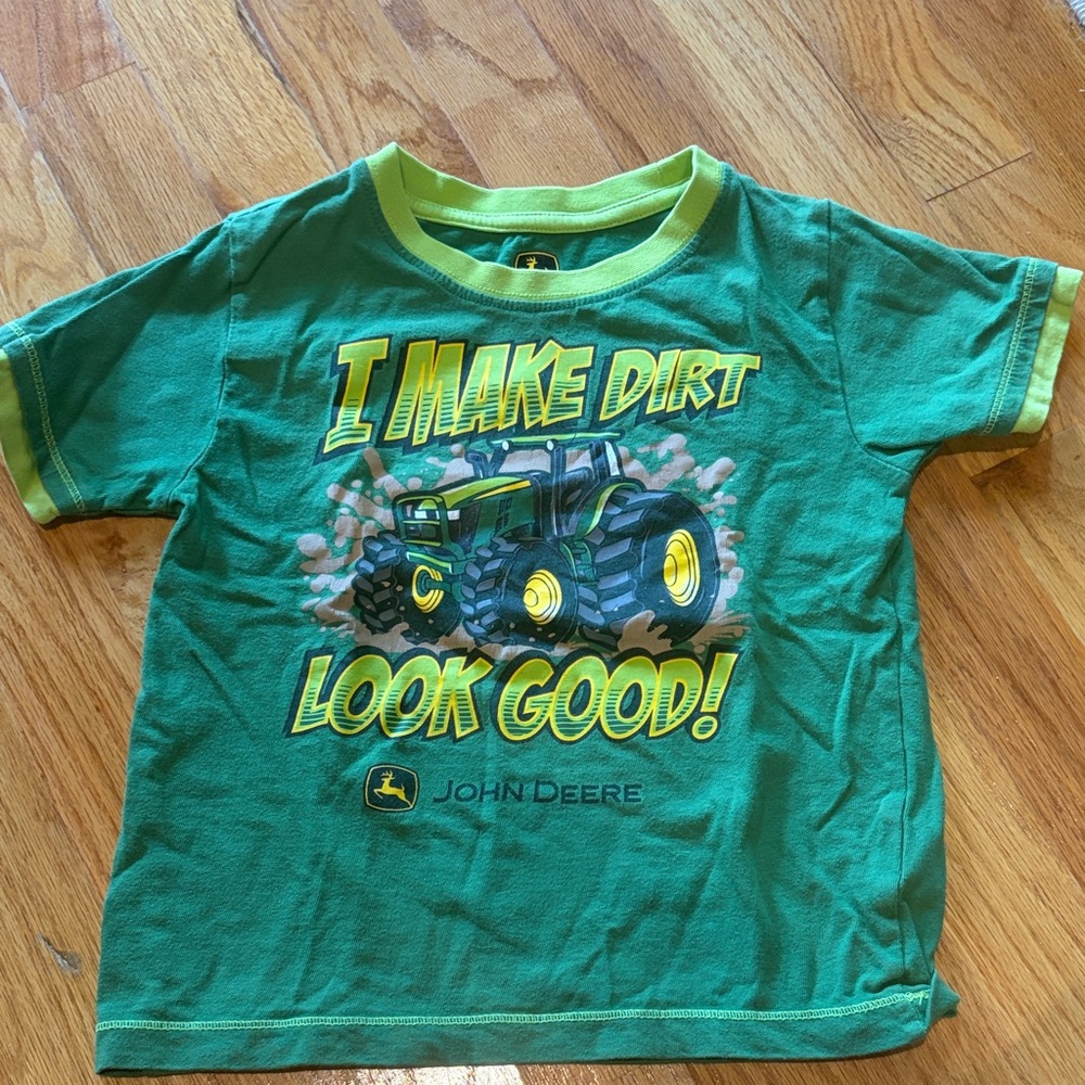 John Deere Green and Yellow Tractor Tee